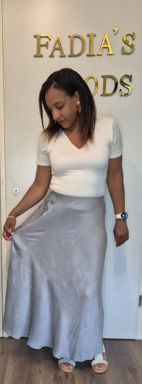 Gina Satijnenlook Rok