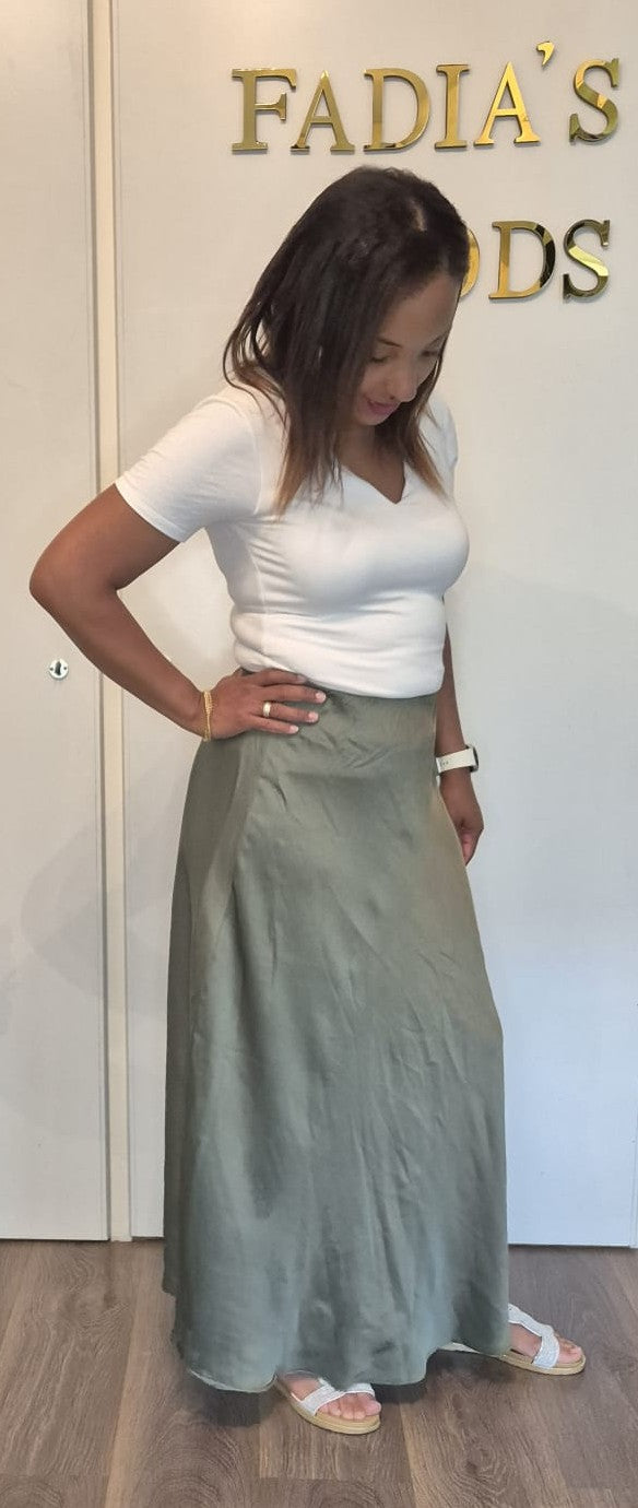 Gina Satijnenlook Rok