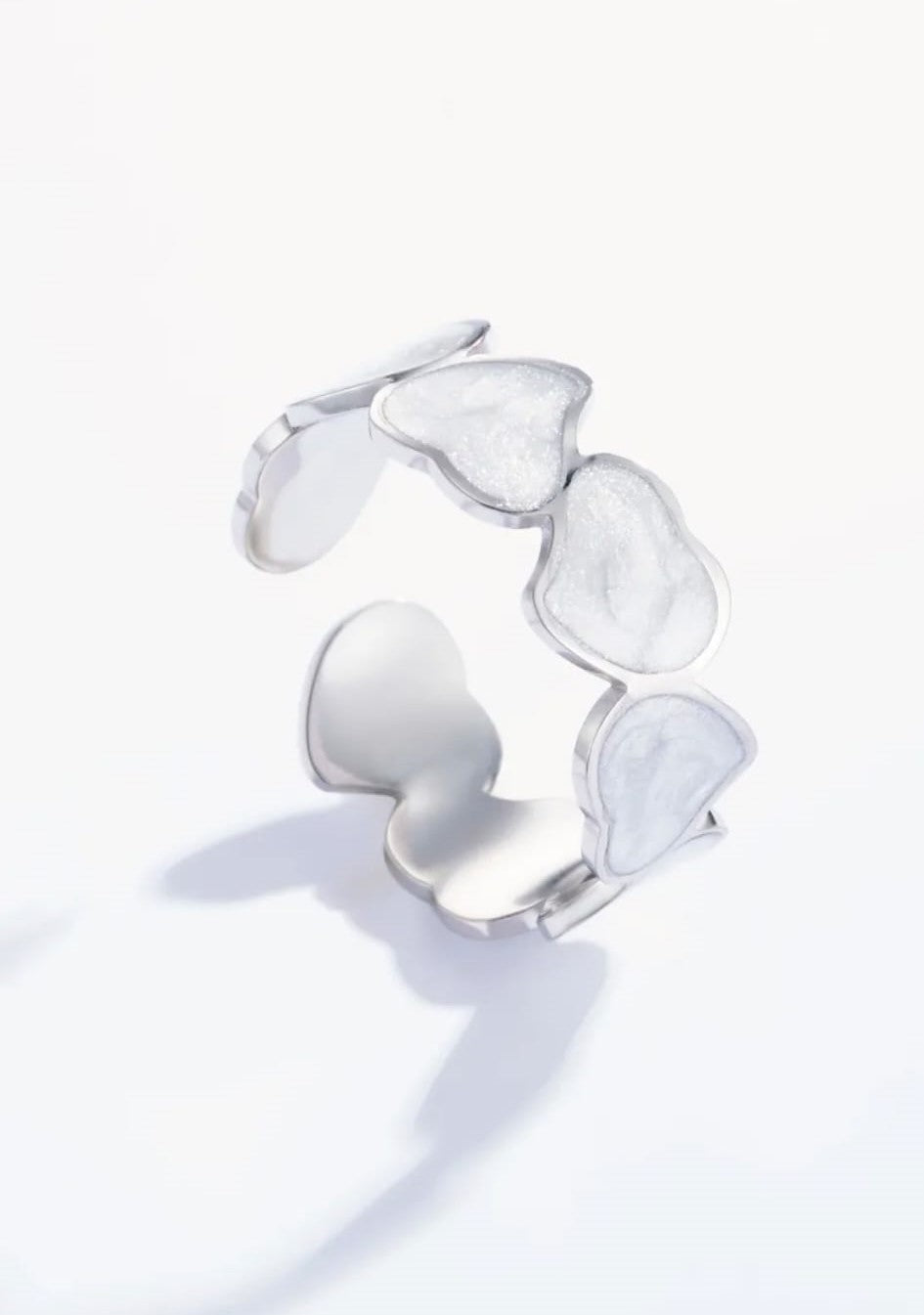 Ring met hartjes