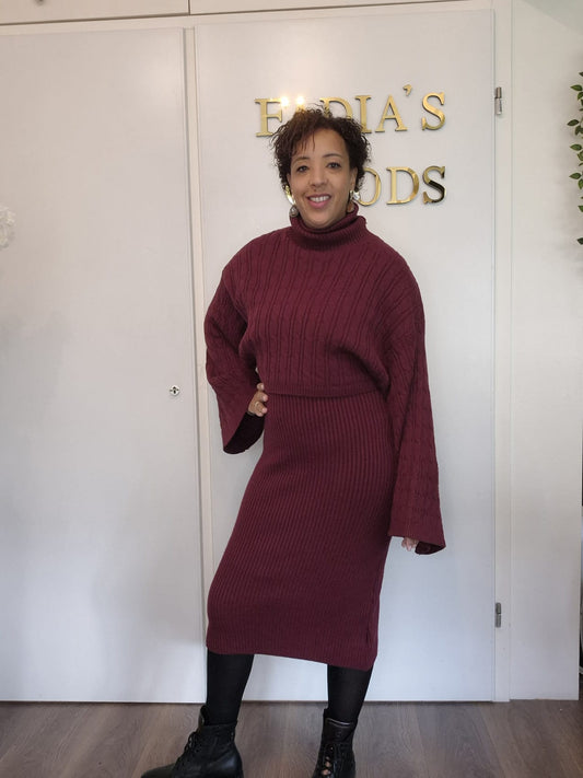 Mira- Tweedelige Winterjurk