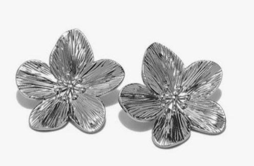 Bloemen oorbellen-set